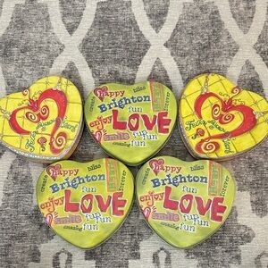 Vintage (set of 5) Brighton large tins